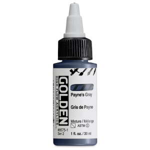Golden High Flow Sıvı Akrilik Boya 30 Ml Seri 2 Payne's Gray - 3