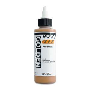 Golden High Flow Sıvı Akrilik Boya 118 Ml Seri 1 Raw Sienna - 3