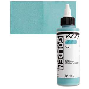 Golden High Flow Sıvı Akrilik Boya 118 Ml Seri 3 Teal - 1