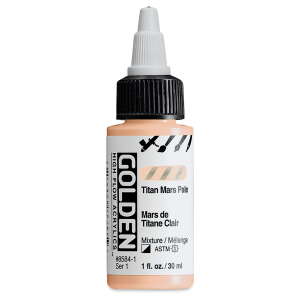 Golden High Flow Sıvı Akrilik Boya 30 Ml Seri 1 Titan Mars Pale - 3