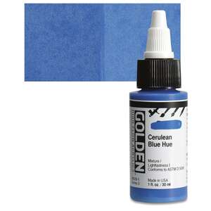 Golden High Flow Sıvı Akrilik Boya 30 Ml Seri 3 Cerulean Blue - 1