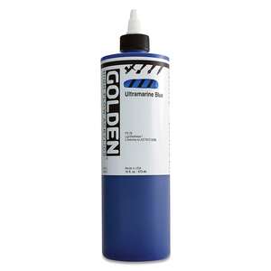 Golden High Flow Sıvı Akrilik Boya 473 Ml Seri 2 Ultramarine Blue - 3