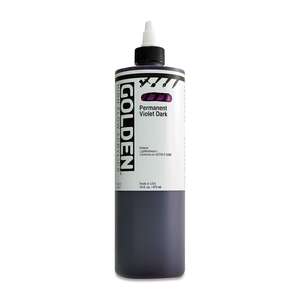 Golden High Flow Sıvı Akrilik Boya 473 Ml Seri 7 Permanent Violet Dark - 3