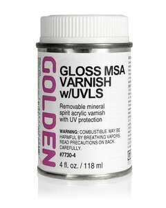 Golden MSA Akrilik Vernik Parlak 7730-4 118 Ml w/Uvls - Golden