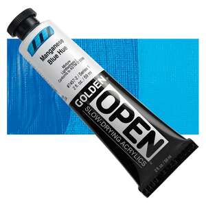 Golden Open Akrilik Boya 59 Ml Seri 1 Manganese Blue Hue - 1