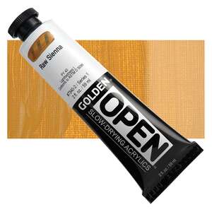 Golden Open Akrilik Boya 59 Ml Seri 1 Raw Sienna - 1