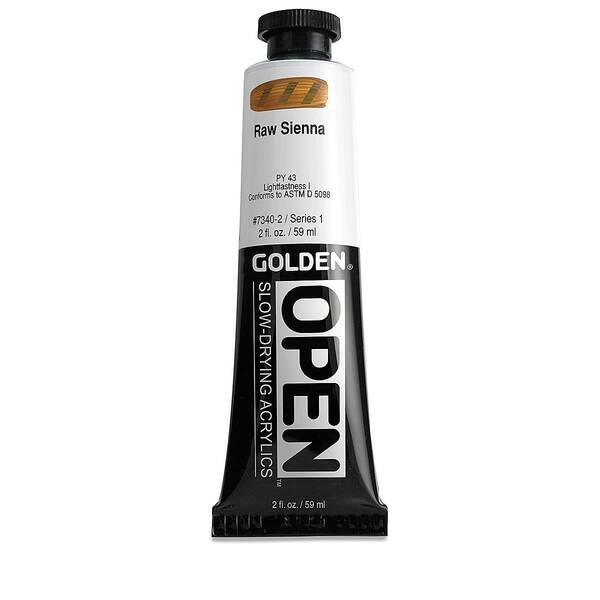 Golden Open Akrilik Boya 59 Ml Seri 1 Raw Sienna - 3