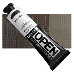 Golden Open Akrilik Boya 59 Ml Seri 1 Raw Umber - 1