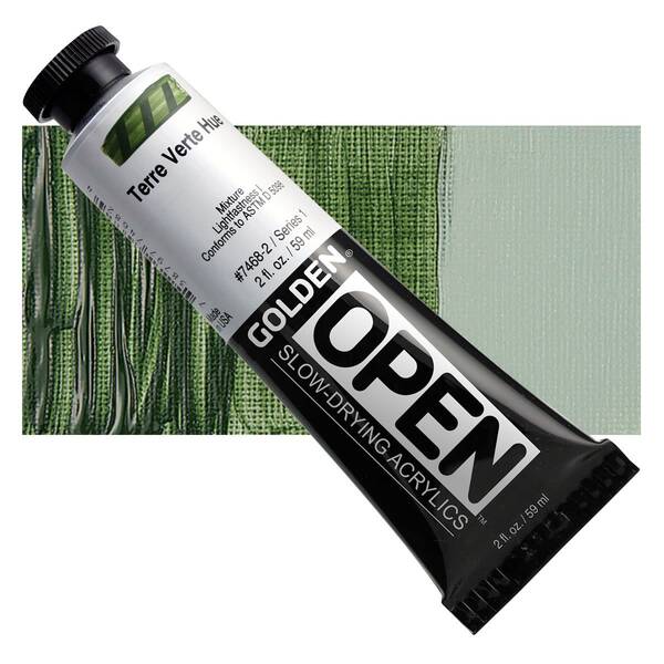 Golden Open Akrilik Boya 59 Ml Seri 1 Terre Verte Hue - 1