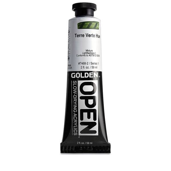 Golden Open Akrilik Boya 59 Ml Seri 1 Terre Verte Hue - 3