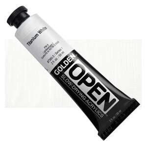 Golden Open Akrilik Boya 59 Ml Seri 1 Titanium White - 1