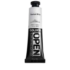 Golden Open Akrilik Boya 59 Ml Seri 1 Titanium White - 3