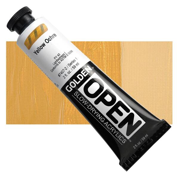 Golden Open Akrilik Boya 59 Ml Seri 1 Yellow Ochre - 1