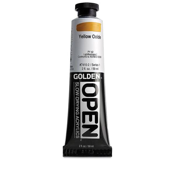 Golden Open Akrilik Boya 59 Ml Seri 1 Yellow Oxide - 3