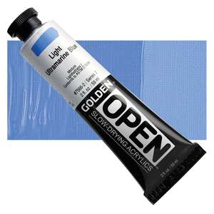 Golden Open Akrilik Boya 59 Ml Seri 2 Light Ultramarine - 1