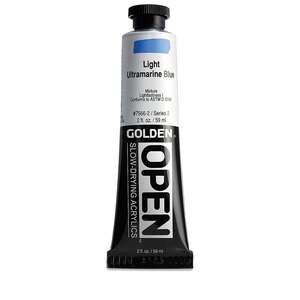 Golden Open Akrilik Boya 59 Ml Seri 2 Light Ultramarine - 3