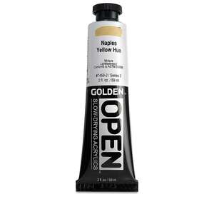 Golden Open Akrilik Boya 59 Ml Seri 2 Naples Yellow Hue - 3