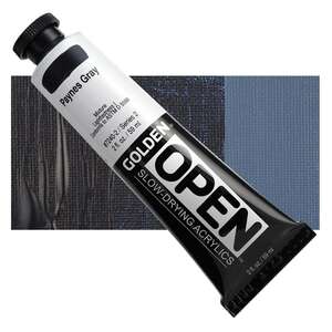 Golden Open Akrilik Boya 59 Ml Seri 2 Paynes Gray - 1