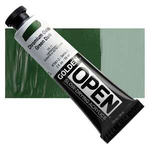 Golden Open Akrilik Boya 59 Ml Seri 3 Chromium Oxide Green Dark - Thumbnail