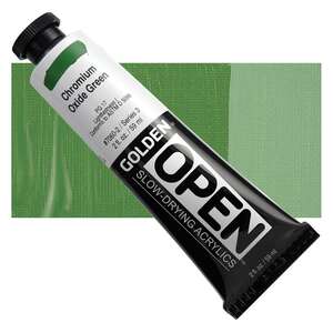Golden Open Akrilik Boya 59 Ml Seri 3 Chromium Oxide Green - Thumbnail