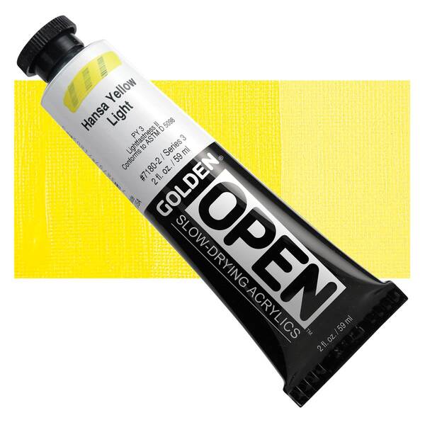 Golden Open Akrilik Boya 59 Ml Seri 3 Hansa Yellow Light - 1