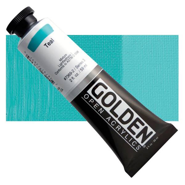 Golden Open Akrilik Boya 59 Ml Seri 3 Teal - 1