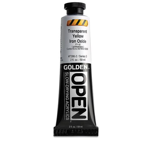 Golden Open Akrilik Boya 59 Ml Seri 3 Transparent Yellow Iron Oxide - 3