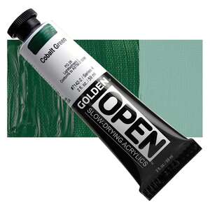 Golden Open Akrilik Boya 59 Ml Seri 4 Cobalt Green - 1