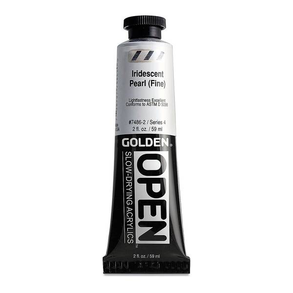 Golden Open Akrilik Boya 59 Ml Seri 4 Iridescent Pearl Fine - 3