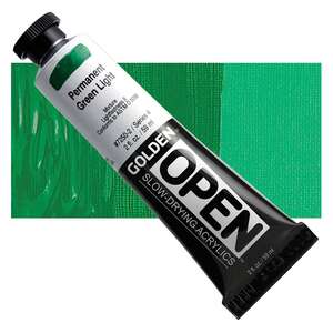 Golden Open Akrilik Boya 59 Ml Seri 4 Permanent Green Light - 1