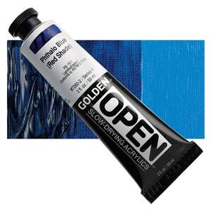 Golden Open Akrilik Boya 59 Ml Seri 4 Phthalo Blue Red Shade - 1