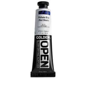 Golden Open Akrilik Boya 59 Ml Seri 4 Phthalo Blue Red Shade - 3