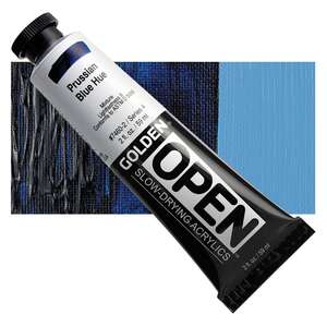 Golden Open Akrilik Boya 59 Ml Seri 4 Prussian Blue Hue - 1