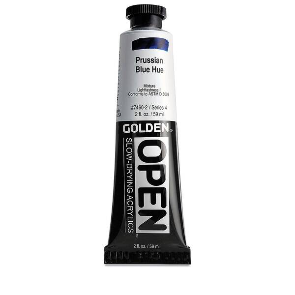 Golden Open Akrilik Boya 59 Ml Seri 4 Prussian Blue Hue - 3