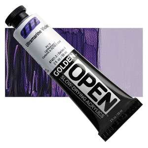 Golden Open Akrilik Boya 59 Ml Seri 4 Ultramarine Violet - 1