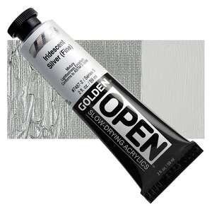 Golden Open Akrilik Boya 59 Ml Seri 5 Iridescent Silver Fine - 1