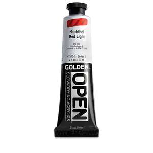 Golden Open Akrilik Boya 59 Ml Seri 5 Naphtol Red Light - 3