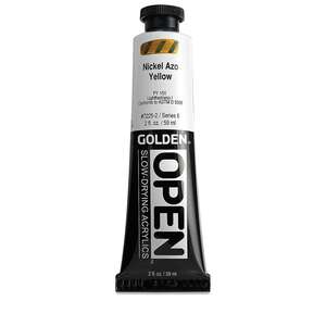 Golden Open Akrilik Boya 59 Ml Seri 6 Nickel Azo Yellow - 3