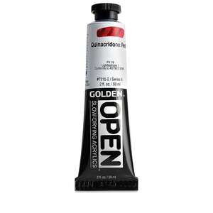 Golden Open Akrilik Boya 59 Ml Seri 6 Quinacridone Red - 3