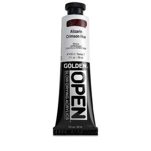 Golden Open Akrilik Boya 59 Ml Seri 7 Alizarin Crimson - 3