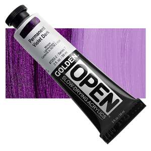 Golden Open Akrilik Boya 59 Ml Seri 7 Permanent Violet - 1