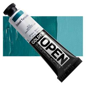 Golden Open Akrilik Boya 59 Ml Seri 8 Cobalt Turquois - 1