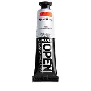 Golden Open Akrilik Boya 59 Ml Seri 8 Pyrrole Orange - 3