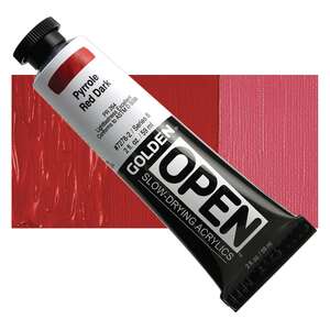 Golden Open Akrilik Boya 59 Ml Seri 8 Pyrrole Red Dark - 1