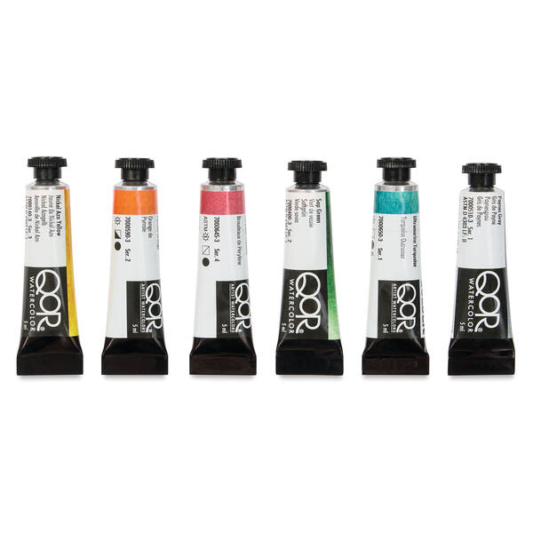 QoR Ali Cavanaugh Portrait Colors Set 6x5Ml Tüp Suluboya Seti - 6
