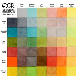 QoR Ali Cavanaugh Portrait Colors Set 6x5Ml Tüp Suluboya Seti - 4