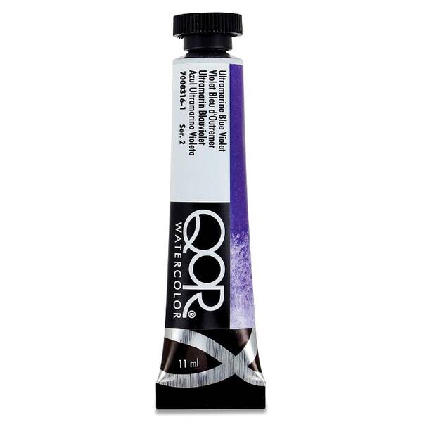 Qor Tüp Suluboya 11 Ml Seri 2 Ultramarine Blue Violet - 3