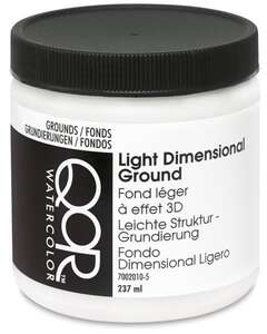 Golden QOR Water Color Medium 237 Ml Light Dimensional Ground - QOR