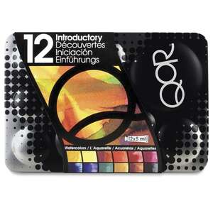 Qor Introductory Metal Kutu 12'Li 5Ml Tüp Sulu Boya Seti - 2