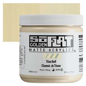Golden Soflat Matte Akrilik Boya 473Ml S1 Titan Buff - Golden